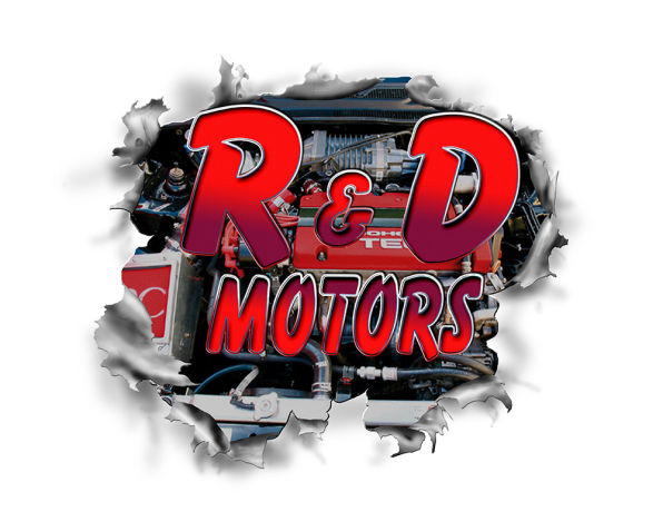 R and D Motors decal