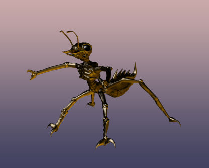 bug 3D model
